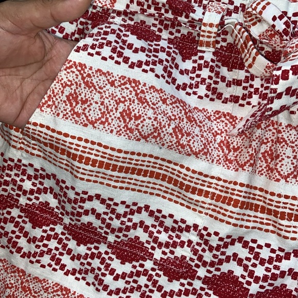 Ann Taylor LOFT Paper Bag Linen Blend Shorts size 14 - Picture 8 of 17